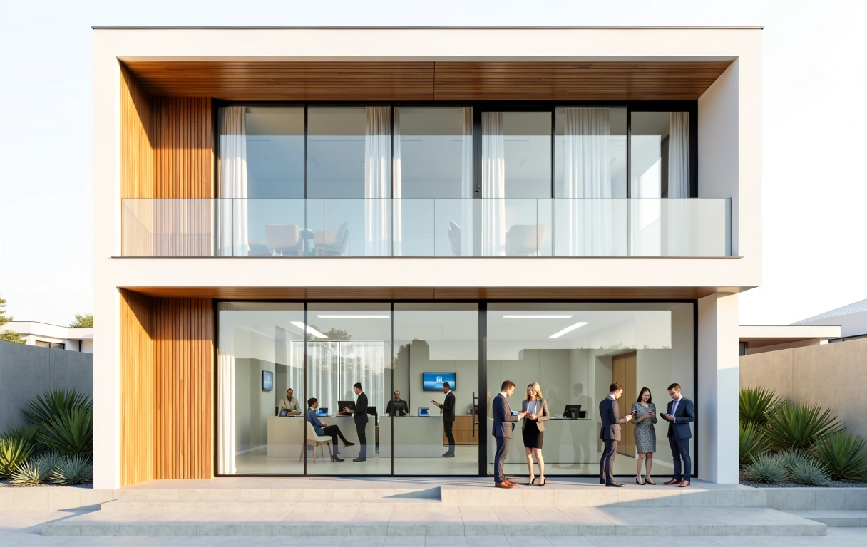 Modern residential architecture representing premium home financing